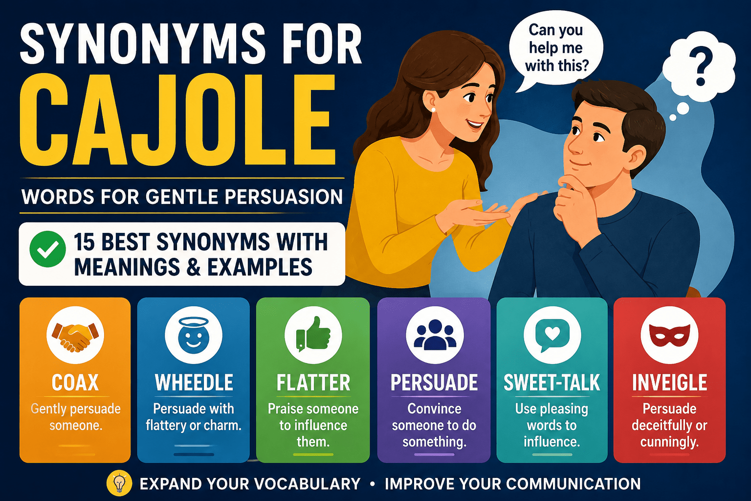 synonyms for cajole