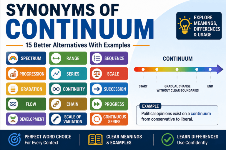 synonyms of continuum