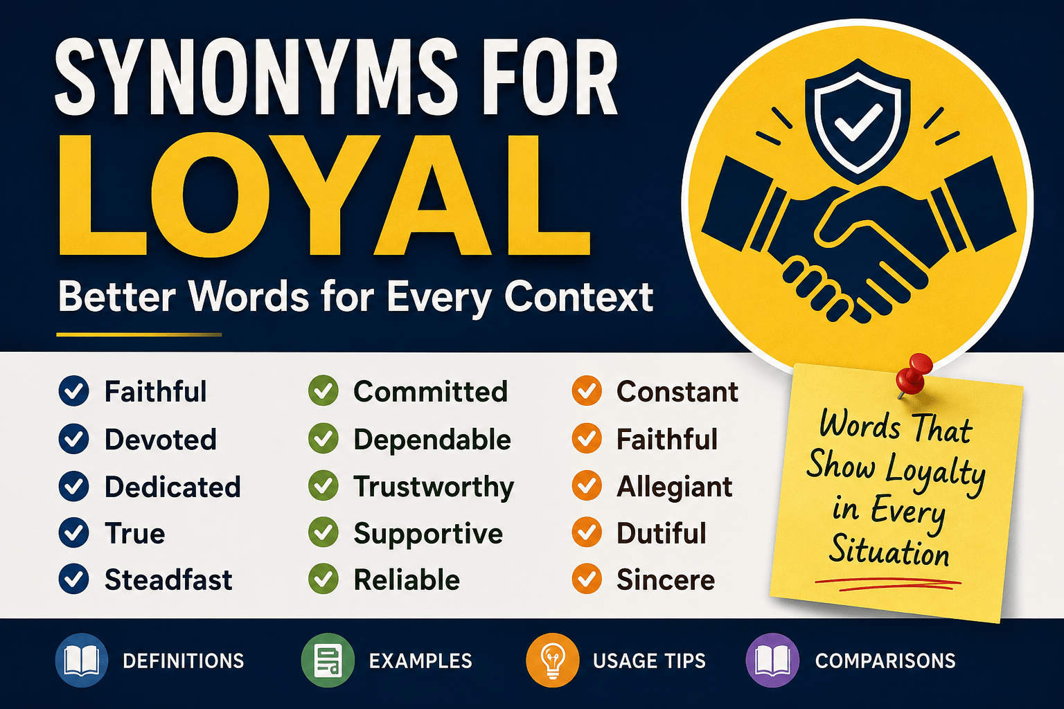 synonyms of loyal