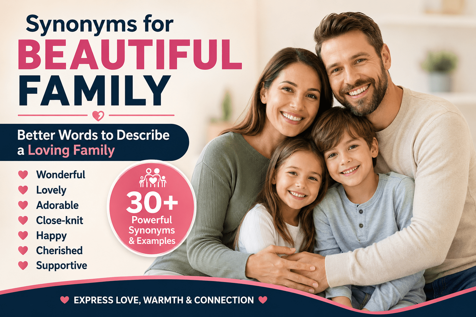 beautiful family synonyms