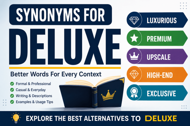 synonyms for deluxe