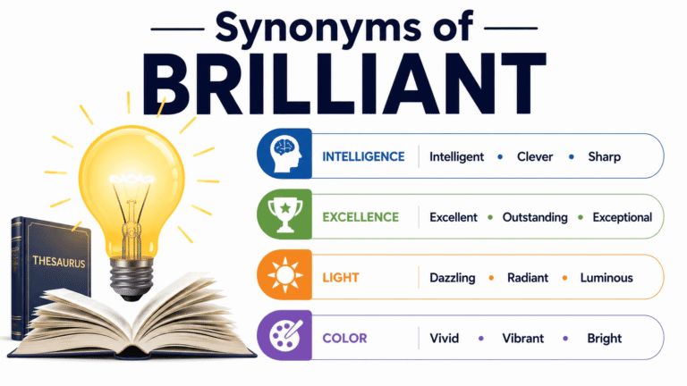 synonyms of brilliant